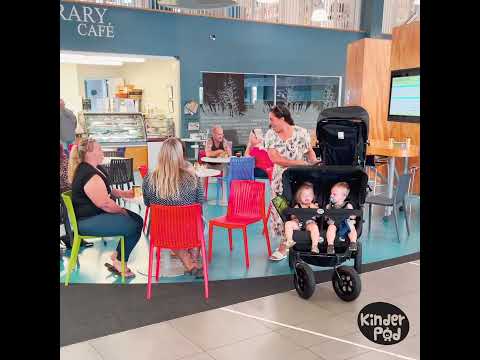 Multi Seat Stroller For Three (Recliner Baby Seat)