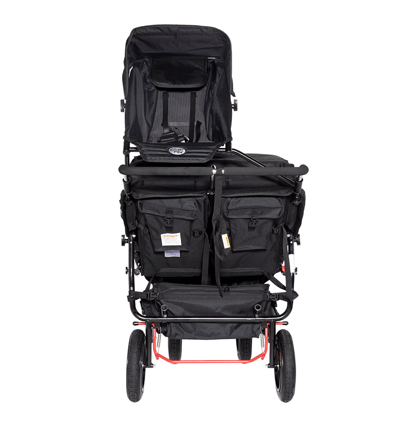 Multi Seat Stroller For Three (Recliner Baby Seat)