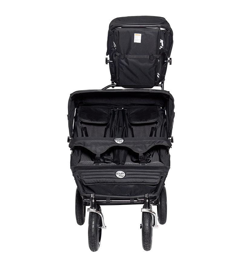 Multi Seat Stroller For Three (Recliner Baby Seat)