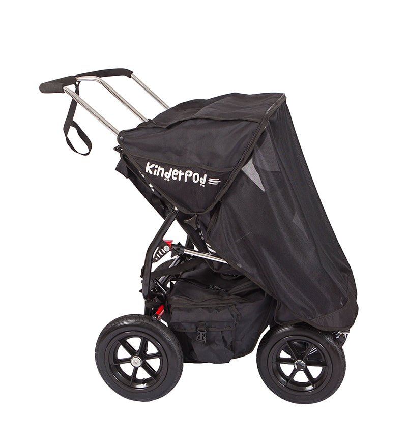 sun canopy for double stroller Double Stroller Sun Shade – KinderPod