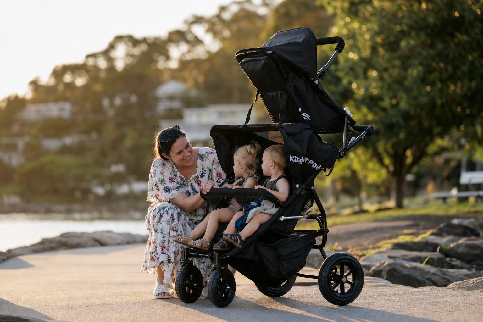 Parents with KinderPod