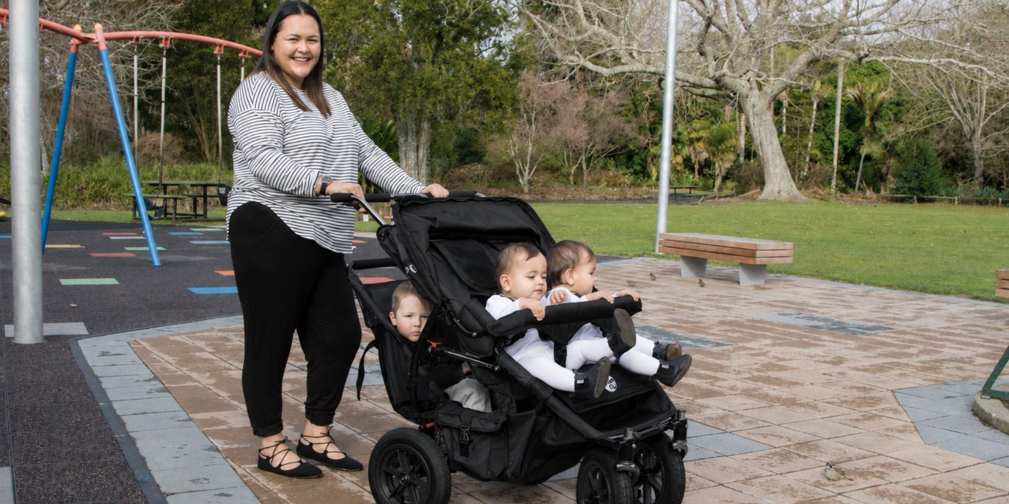 Multi Seat Strollers for Four