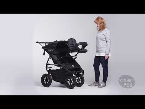 Arohanui -Single Toddler Seat or Single or Double Recliner Baby Seat - Front Position Adaptor Bar for a Double Buggy