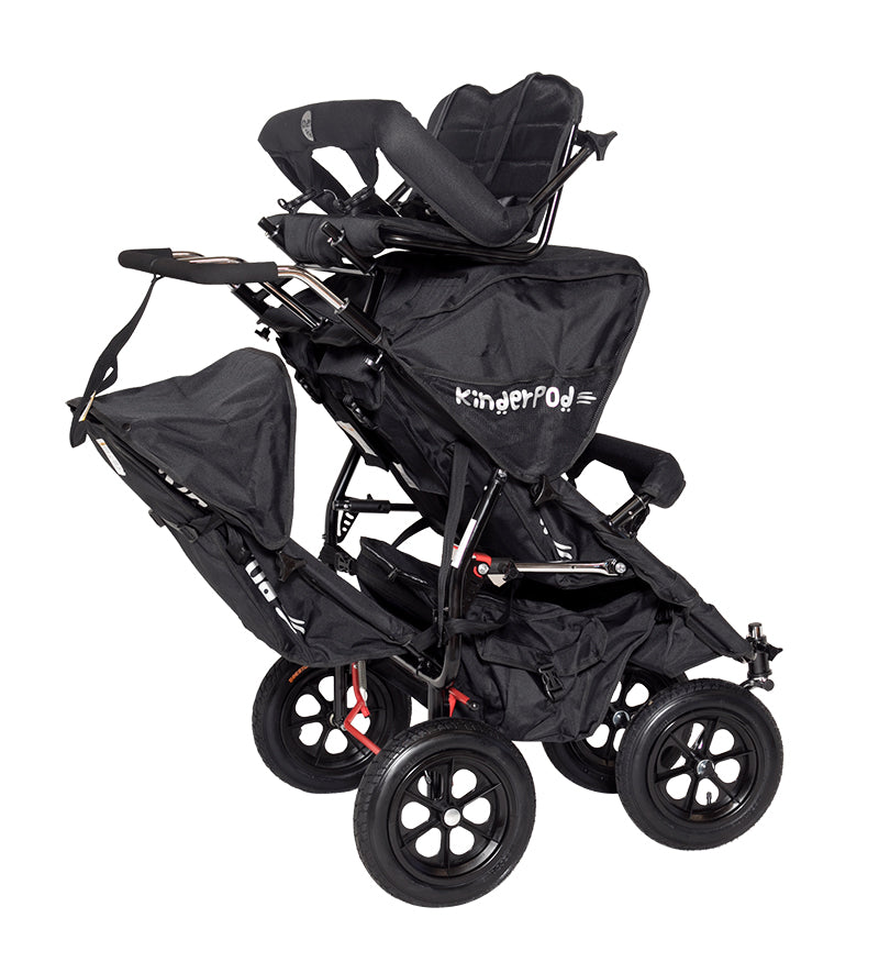 Pod Style Stroller Multi Seat Stroller for Five (4 Toddlers and a Baby) – KinderPod