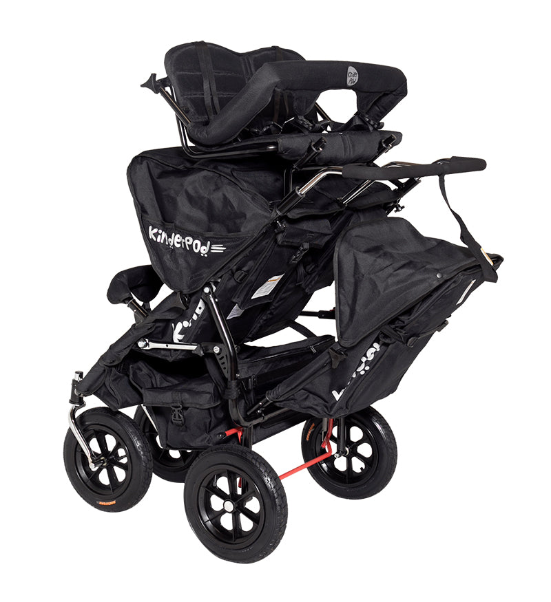 Pod Style Stroller Multi Seat Stroller for Five (4 Toddlers and a Baby) – KinderPod