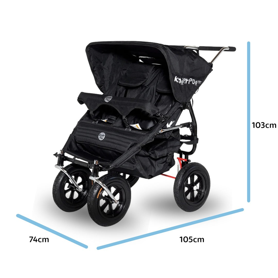 Multi Seat Stroller For Four (2 Children and 2 Babies) – KinderPod